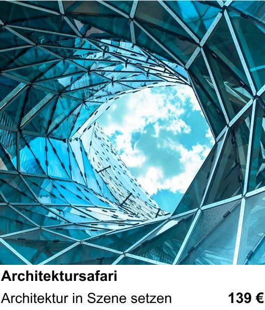 Dresden: Fotoworkshop für Architektursafari – Architektur in Szene setzen