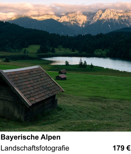 Gestalterischer Fotokurs – Bayerische Alpen und Landschaftsfotografie