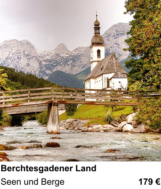 Gestalterischer Fotokurs – Berchtesgadener Land und Seen und Berge